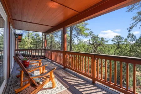 Spacious Deck and Game Room - Charming Mountain Hideaway
