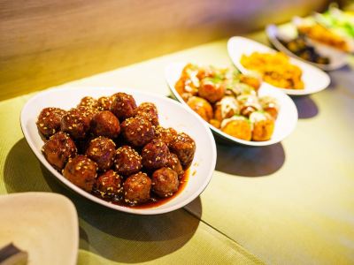 料理 天然温泉 四季彩の湯 スーパーホテルPremier大阪本町駅前の写真