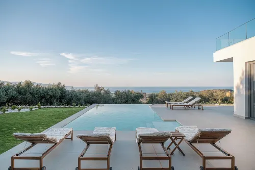 Villa Levante with Sea View