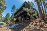 Le Cabin Noir LUX Alpine Retreat Spa BBQ