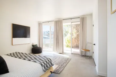 Mid-Mod Retro Getaway 2b/2b Condo with Pool + walking distance to El Paseo! Hotels near The Living Desert Zoo and Gardens