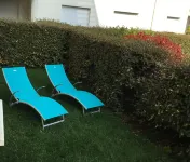 Beautiful apartment T 2 Rez garden with sheltered terrace swimming pool (summer) Fiber Hotels in Albertville