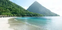 Private Honeymoon Villa with View Of Caribbean & Piton Mountains, Full Service