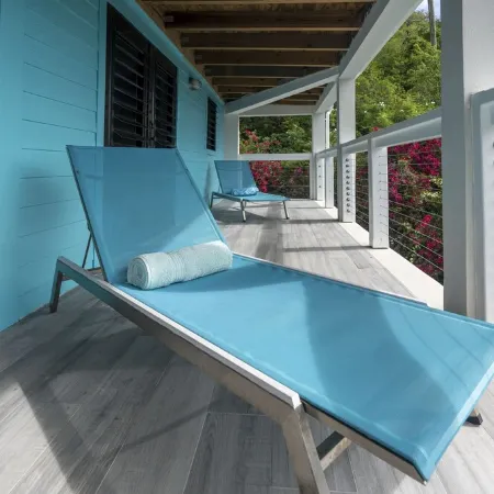 OWNERS' QUARTERS on the top of the house at AQUA VILLA ST. JOHN