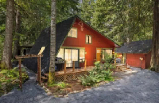 New Rainier Forest Lodge w/ Hot Tub-Fireplace-EV-WiFi