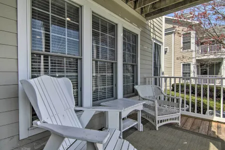 Sunny Escape with Porches - 4 Mi to Bethany Beach!