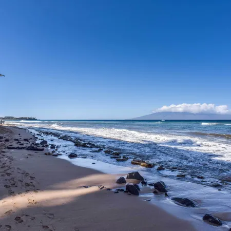 Whale and Sunset Views Oceanfront Lahaina Condo