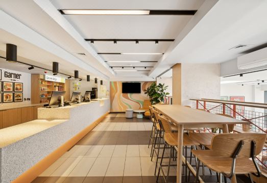 헤이마켓 허브 호텔 외관 및 객실