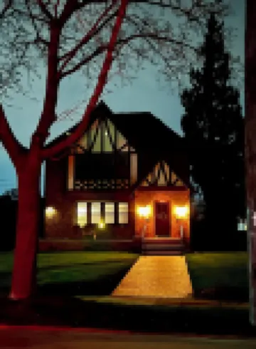 Walk to the Waves: Tudor Living Blocks from the Lake & Zoo