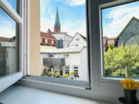 Modern vacation apartment in historic Münzstraße