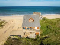 Rodanthe Obx Oceanfront Family Escape Hot Tub Dog Friendly Sleeps 12