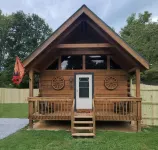A Rushing Stream of Dreams Creekside Cabin 1 min to National Park!