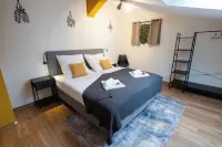 Old building oasis Fulda - quiet, central, terrace, train station 400m -