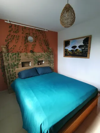 Furnished 2-bedroom apartment "Le Nid des maures", shared pool and jacuzzi