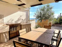 Sea View Trullo with Heated Whirlpool