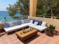 El balcó del Roc.  Apartment in 1st line of the sea, two terraces, ideal for families Hotels in Roda de Berà