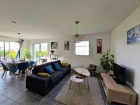 Modern house near the coast