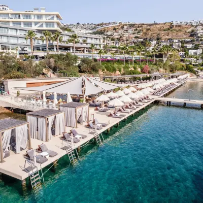 Cape Bodrum Luxury Hotel & Beach Hotels near Gundogan Beach