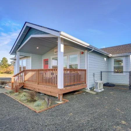 Pet-Friendly Retreat w/ Fenced Yard, Walk to Beach