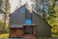 Forested 4 BR w/ Games, Fire Pit & Wood Stove - Homestays