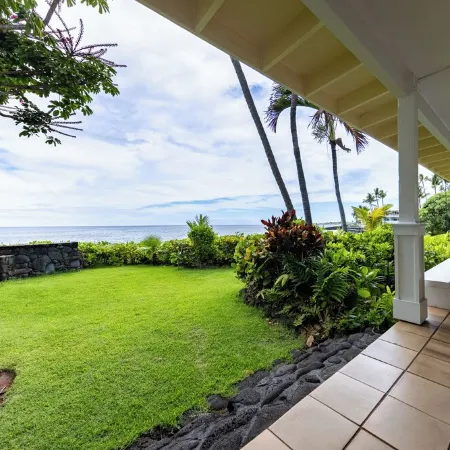 Oceanfront home with amazing sunsets!