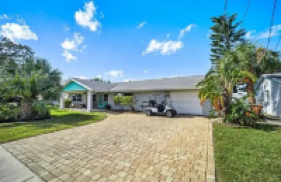 Canal Front Beach Home - Flagler Beach, Florida 5 Bedroom Home