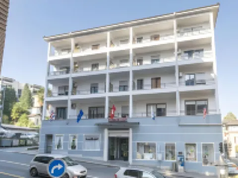 HB Lugano Center ルガノのホテル