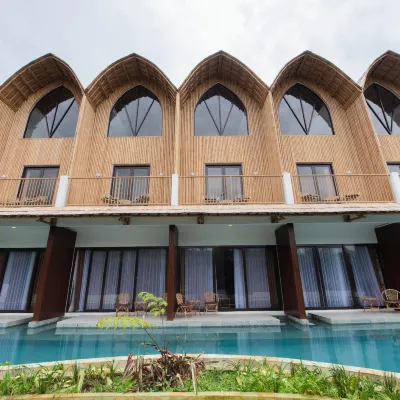 Villa ChavaMinerva Bambu - Lembang Отели рядом с достопримечательностью «Лембанг BBPP»