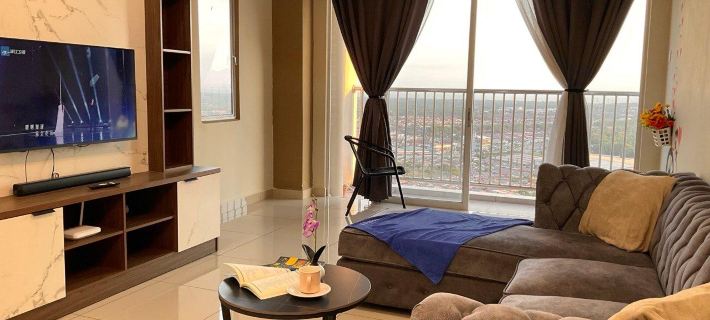 High Floor View•Cozy Balcony•9Pax•The Venus Sitiawan•Wifi & Netflix Hotels in Manjung