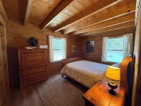 Waterfront Log Home on Quiet Lake - 25 Minutes -Sunday River Ski