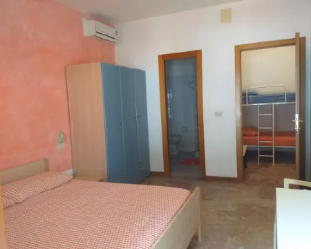 Quadruple Room for a Totally Relaxing Holiday 20 Meters from the Sea Hotels in Pineto