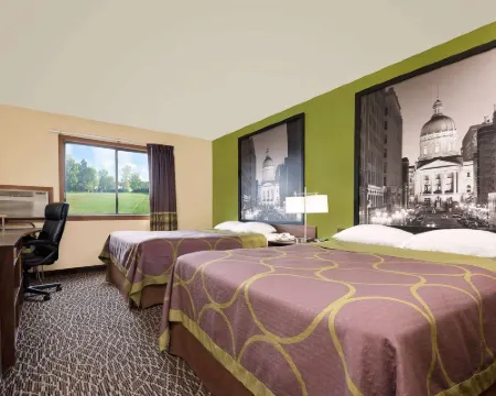 Super 8 by Wyndham Muncie/Ball St. College Area Hotels in Muncie