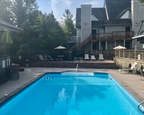 Slope-Side Studio Bliss: Ski-in/Ski-Out, Renovated at Blue, Hot Tub, Fast Wi-Fi Hotels near Blue Mountain