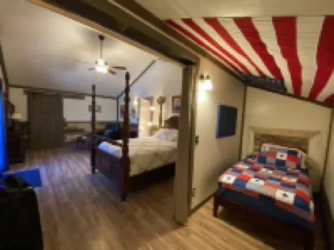 Loft apartment on a horse ranch