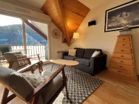 T4 apartment in the heart of the village, 4 Diamonds, secure Wifi, Hotel a Saint-Lary-Soulan