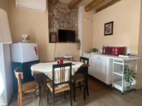 The room in the ancient village