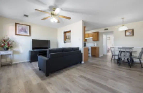 1bed 1 bath kitchen to relax and rest your head
