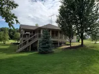 Large, cozy lake home near Round Lake Farm, Nordic Center, Road America, Lambeau
