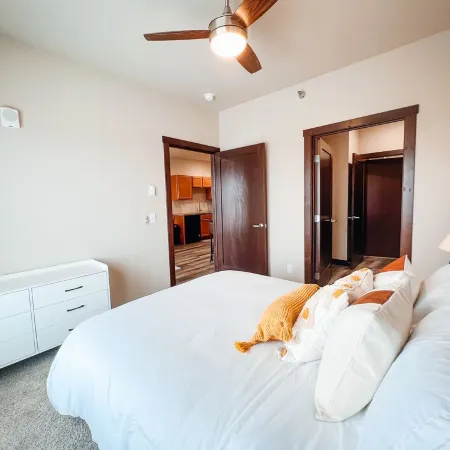 One bedroom guest suite at Generations on 1st