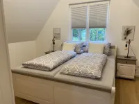 Vacation home Fischerhuus on Usedom with sauna, fireplace and private garden Hotels in Zirchow