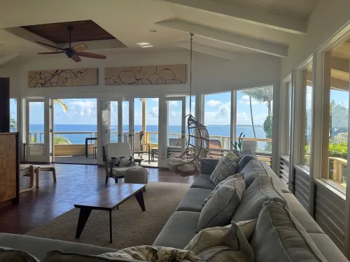 OCEANFRONT DUPLEX, with POOL, SAUNA and steps from BEACH