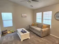 Quiet neighborhood, spacious home, near many activities.