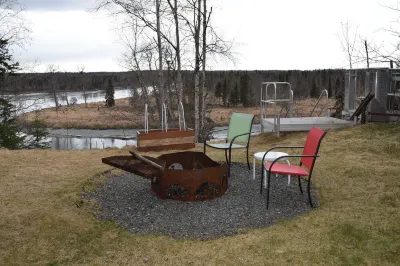 Kenai River Unit overlooking the Kenai River