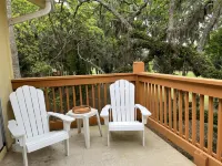 New rental overlooking Plantation Course 9th tee box. 1500 sq feet, smoke free.
