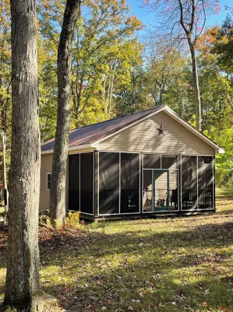 Poland Hill Hideaway, located in the beautiful woods surrounding Tionesta, PA