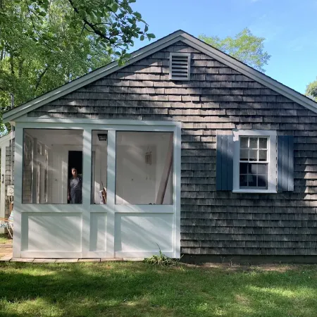 Cape Cod Pond Cottage Отели в г. Истам