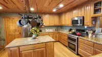 Secluded pet friendly hill country home on 7 acres.