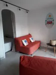 Newly renovated apartment/studio, garden level, quiet location, walking distance to beach and shops