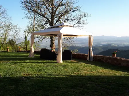 Villa Casale "Il Diaccio" with panoramic views of the Tuscan Maremma