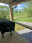Cozy tiny cabin, close to local activities. Pet friendly. Suited 2 adults.